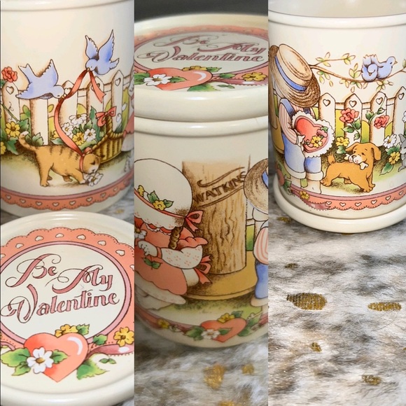 Country Kids 1990 Collectible Coffee Mug- Be my Valentine open see adorable pics - Picture 1 of 16